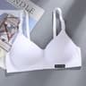 Teen Sports Bra New Simple Cotton Comfortable Sleep Bra Without Steel Ring For Girls 5