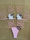 Hello Kitty Sexy Swimsuit Crochet Bikinis Set Thongs Bathing Suit Cute Ladys Micro Bikini Womens Sw 10