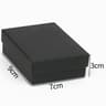Black Square Jewelry Organizer Display Box For Engagement Ring Earring Necklace Brooch Bracelet Gif 8