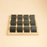 DIY Velvet PU Leather Jewelry Storage Tray Bamboo Wood Earrings Display Stand For Window Counter 5