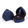 Square Velvet LED Light Ring Box Heart Shaped Jewelry Display Storage Case For Engagement Wedding P 9