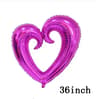 Love Heart Bear Foil Balloon Valentines Day Party Decor Wedding Decorations Kids Toy Helium Balloon 1