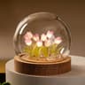 DIY Tulip Flower Lights Handmade Bedroom Decoration Christmas Birthday Gift Ins Night Light Materia 0