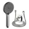 Large Water Volume 5speed Shower Head With Boost Function And Universal Filter Bathroom Set 7