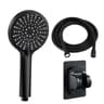 Large Water Volume 5speed Shower Head With Boost Function And Universal Filter Bathroom Set 8