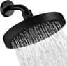 Fully Electroplated Round Booster Shower Head Bathroom Set With Extension Shower Rod For Home Use 7