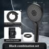 Highpressure Threespeed Shower Head With Large Panel Super Powerful Universal Bathroom Shower Head  7