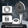 Highpressure Threespeed Shower Head With Large Panel Super Powerful Universal Bathroom Shower Head  6