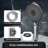 Highpressure Threespeed Shower Head With Large Panel Super Powerful Universal Bathroom Shower Head  8