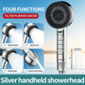Multifunctional Shower Head New Filter Booster Fourspeed Adjustment Water Seal Bathroom Accessory 8