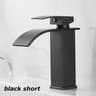 Dual Control Household Hot And Cold Waterfall Faucet Kitchen Bathroom Splashproof Countertop Faucet 6