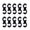 Rotatable S Style Buckle Bicycle Brake Gear Cable Clip Cycling Hose Guide Line Clips 6
