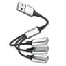 USB HUB Adapter Type C Splitter Connector Ports HUB Expander Converter For Laptop PC Accessories 0