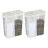 MultiPurpose Camping Seasoning Shaker Spice Jar With Lid Compartment Outdoor BBQ Salt Pepper Storag 6