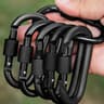 Dtype Spring Hook And Loop Spiral Doors Ideal For Climbing Camping And Hiking Outdoor Use 4