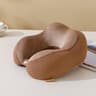 Ushaped Neck Pillow For Travel Memory Foam Slow Rebound Airplane Car Lunch Break Mesh Hump 4