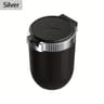 Universal Car Ashtray With LED Light Stainless Steel Cup Smokeless Flame Retardant Auto Ash Tray Fo 2