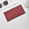 Womens UltraThin Casual Zipper Wallet New Leather Long Wallet Soft Leather Clip Phone Holder And Co 8