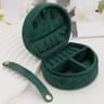 Mini Portable Cute Jewelry Box Flannel Storage For Rings Necklaces Earrings And Studs Jewelry Organ 6
