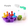 Reusable Ice Cream Mold Silicone Popsicle Tray Non Stick Ice Cube Tray Homemade Food For Kids Mini  9