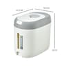 Cereal Jar Rice Dispenser Kitchen Organizer And Storage Container Box For Home 5