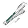 BBQ Grill Food Tong Stainless Steel Salad Bread Clip Buffet Clamp Nonslip 7