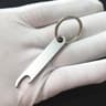 Mini Metal Bottle Opener Keychain For Men Portable Stainless Steel Kitchen Gadget 7