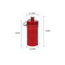 Waterproof Medicine Storage Box Mini Pill Case Keychain Colorful Portable Travel Metal Holder 4
