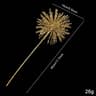 Glitter Plastic Christmas Flowers Simulated Xmas Floral Arrangements DIY Decorative Flowers 7
