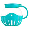 Microwave Popcorn Popper With Temperature Safe Glass And Silicone Lid For Popcorn 6