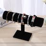 Detachable Bracelet Display Stand Grey Velvet Jewelry Organizer Jewelry Holder For Watches And Brac 8