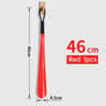 Flexible Extra Long Shoe Horn Black Plastic Shoehorn Spoon Shape Shoe Lifter Shoes Accessories 5