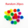 Interactive Pet Cat Bouncy Ball Toy Soft Tip Colorful Chew Accessory For Fun Play 7