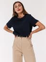 Summer Cotton Womens Casual Short Sleeve TShirt Loose Fit  Stylish Basic Top For Everyday Wear 4