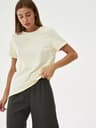 Summer Cotton Womens Casual Short Sleeve TShirt Loose Fit  Stylish Basic Top For Everyday Wear 11