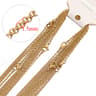 Stainless Steel Cuban Cross Link Chains For DIY Jewelry Making  Gifts 5