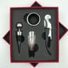 Elegant Wine Opener Gift Set Stainless Steel Bottle Opener Vacuum Stopper  Pourer Bar Tool 6
