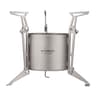 Ultralight Titanium Alcohol Stove With Fire Cover  Foldable Pot Stand 5