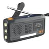 Emergency Solar Radio With Bluetooth Speaker Flashlight  Hand Crank Charger For Camping  Storm Safe 0