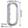 High Carbon Steel Fire Starter Flint Striker For Camping  Survival 3