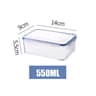 Stackable Fridge Organizer Boxes With Lid Fresh Food Storage Containers For Kitchen 5