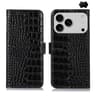Luxury Crocodile Leather Wallet Case For IPhone 6