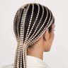 Crystal Rhinestone Tassel Headband For Weddings And Parties 2