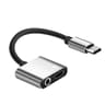 USB C To Adapter With Charging 2 In 1 Audio Splitter Cable For Type C Phones 7