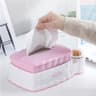 Retractable Tissue Box Organizer With Drawer And Toothpick Holder For Living Room 7