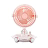 USB Desktop Fan With Night Light Quiet Mini USB Fan For Bedroom  Office Cooling 8