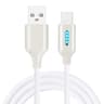USBC LED Charging Cable With Auto Power Off Durable Zinc Alloy Fast Data Sync 4