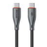 65W USB C Fast Charging Cable 1m Durable PVC Type C To Type C Cable For Laptops  Phones 5