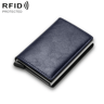 Slim RFID Carbon Fiber Wallet For Men With Money Clip Secure Minimalist Card Holder 12