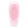 Silicone Travel Dispenser Bottle With Scalp Massage Brush 11
